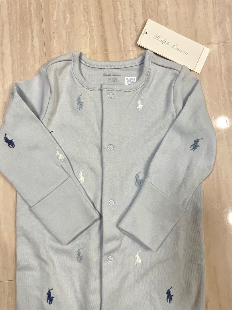 ラルフローレン　カバーオール　2点セット　6M(70cm) 9M(75cm)