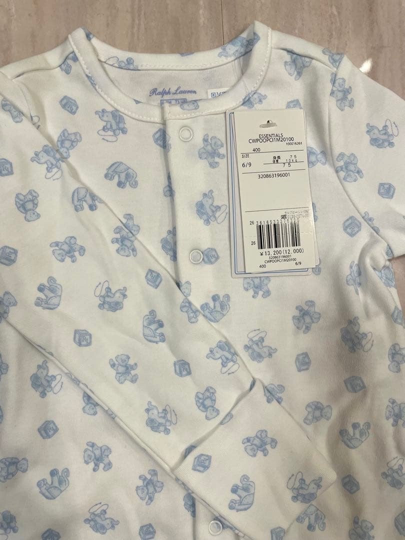 ラルフローレン　カバーオール　2点セット　6M(70cm) 9M(75cm)