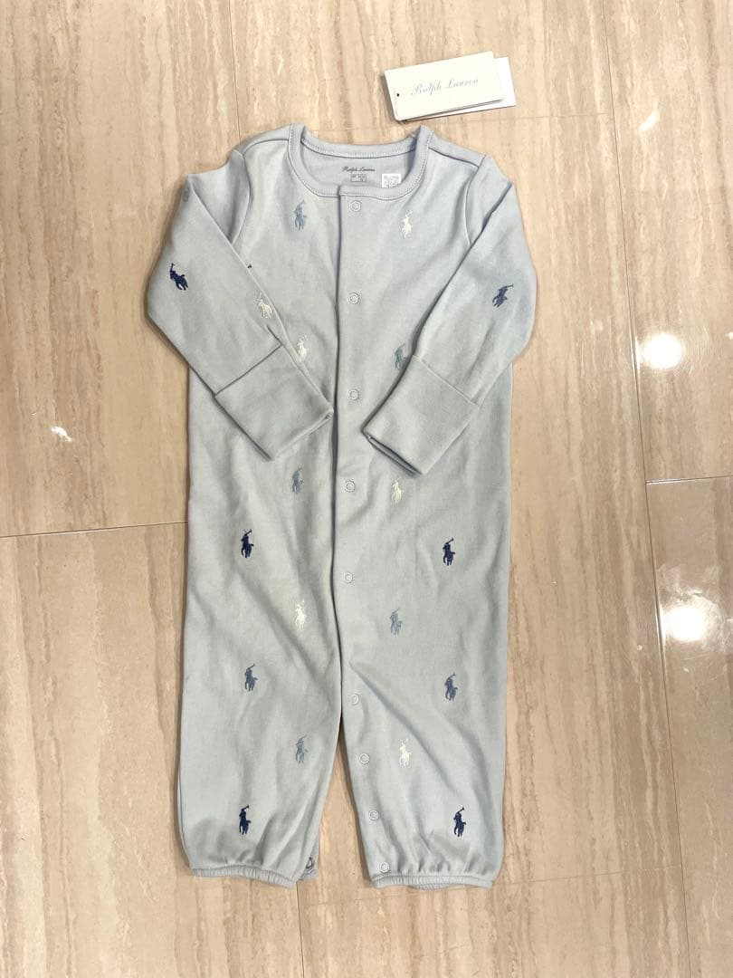 ラルフローレン　カバーオール　2点セット　6M(70cm) 9M(75cm)