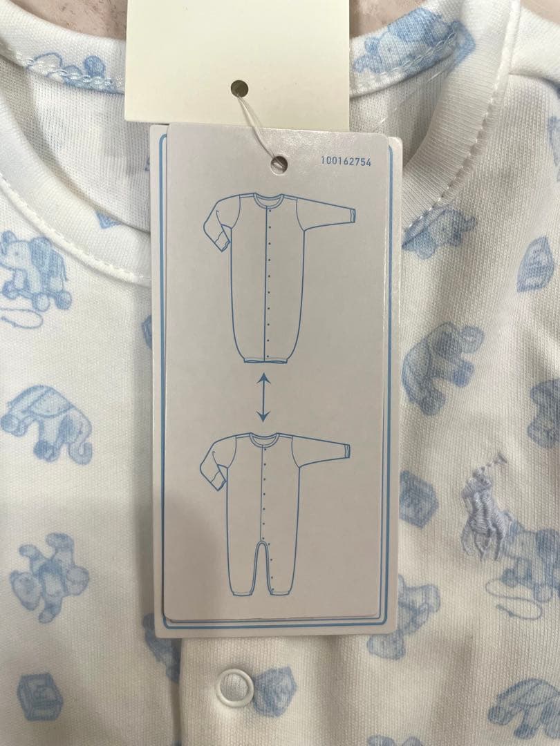 ラルフローレン　カバーオール　2点セット　6M(70cm) 9M(75cm)