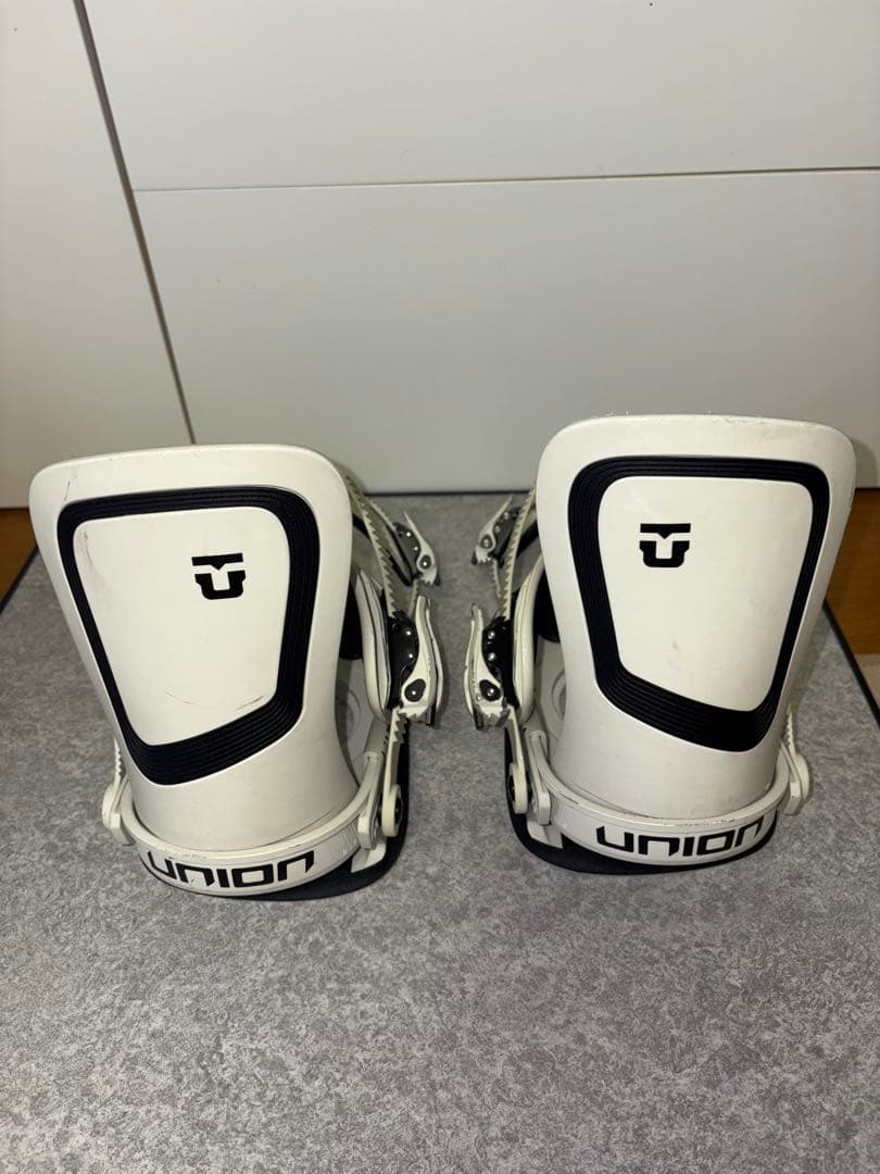 23-24 UNION ULTRA スノーボード ビンディング ホワイト