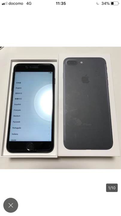 iPhone7plus 256gb  simフリー