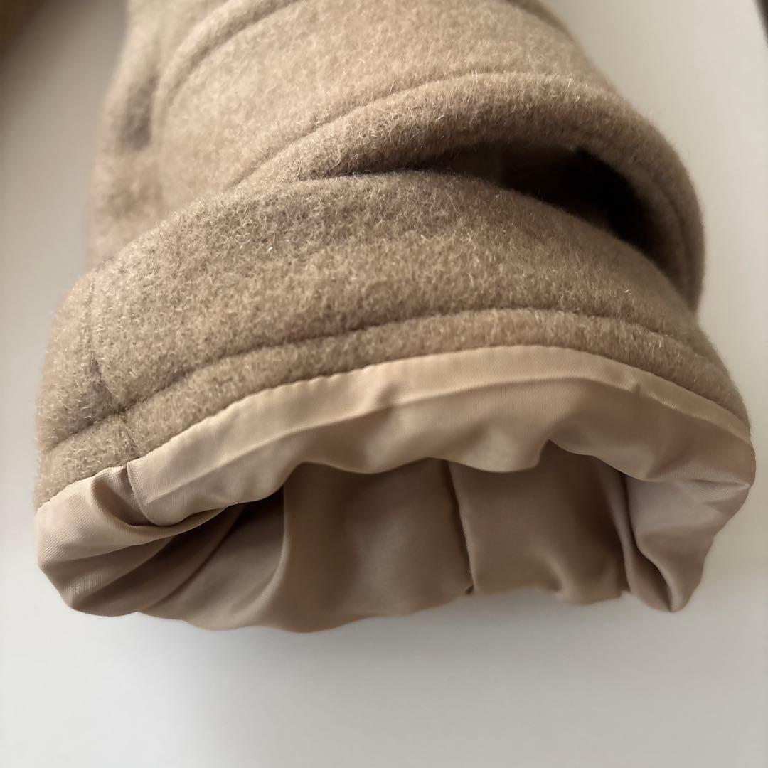 花♡ブルーレーベルクレストブリッジ ベージュウール ダッフルコート