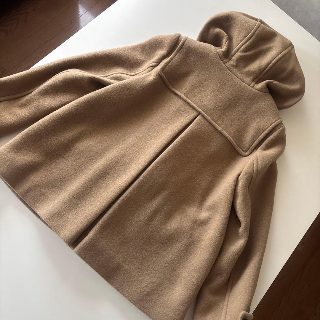 花♡ブルーレーベルクレストブリッジ ベージュウール ダッフルコート