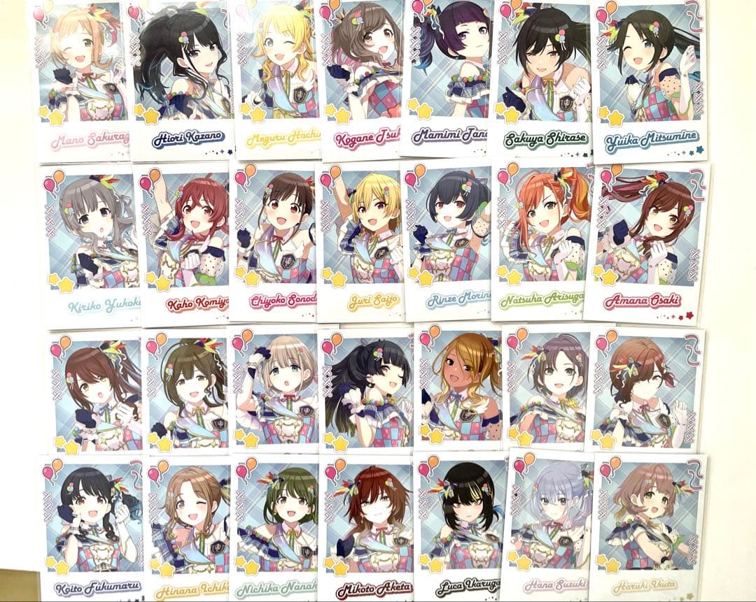 シャニマス トレーディングインスタントフォト風カード コンプリートセット