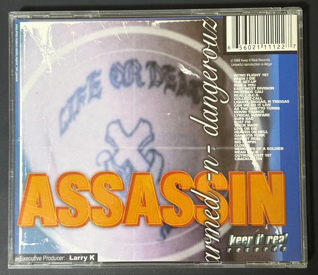 ASSASSIN / armed-n-dangerouz サイン　g-rap