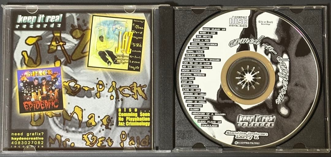 ASSASSIN / armed-n-dangerouz サイン　g-rap