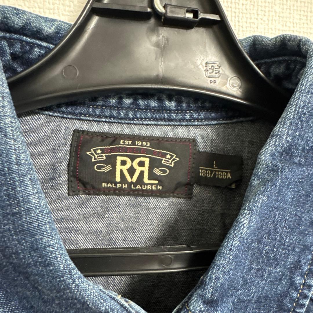 シ*ウ様 Ralph Lauren デニムシャツ LサイズRRL ウエスタンシャ