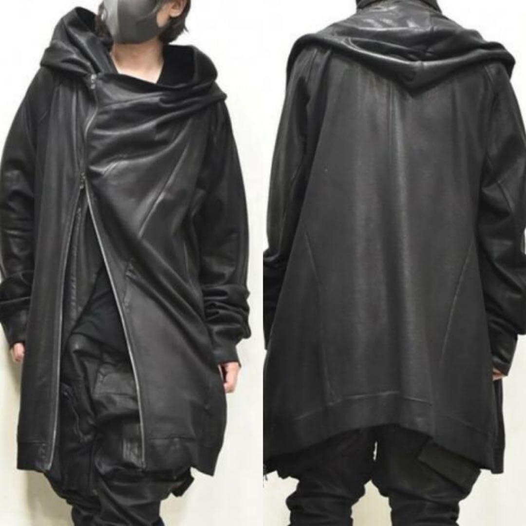 【ユリウスJULIUS ジオメトリックコーティングパーカー　サイズ1】