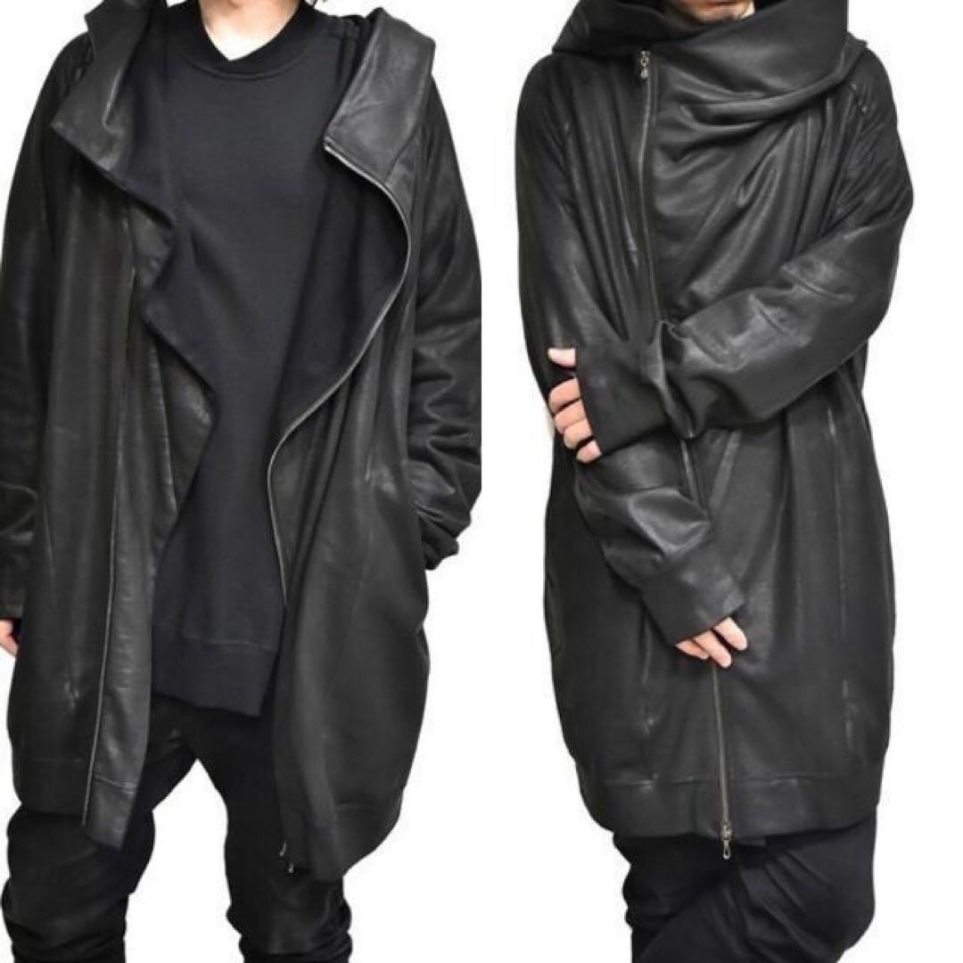 【ユリウスJULIUS ジオメトリックコーティングパーカー　サイズ1】