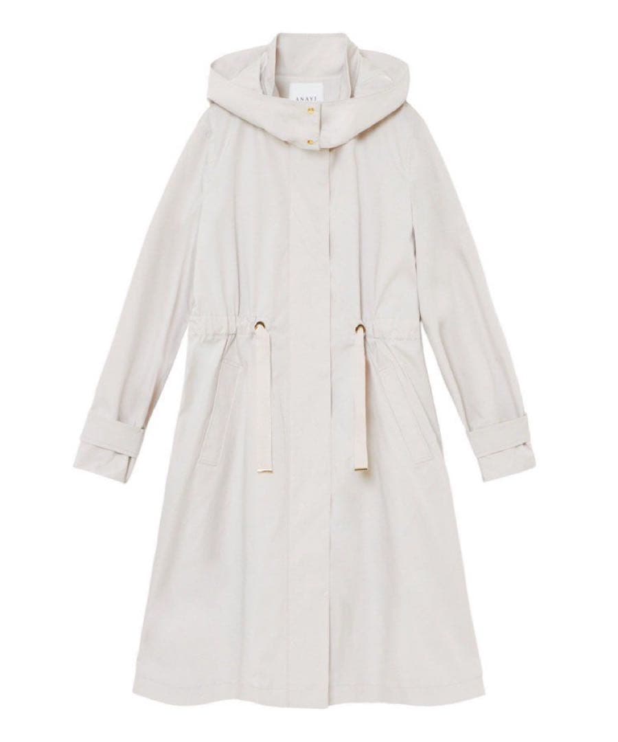 【coco】ブライトツイルライナー付きモッズコート