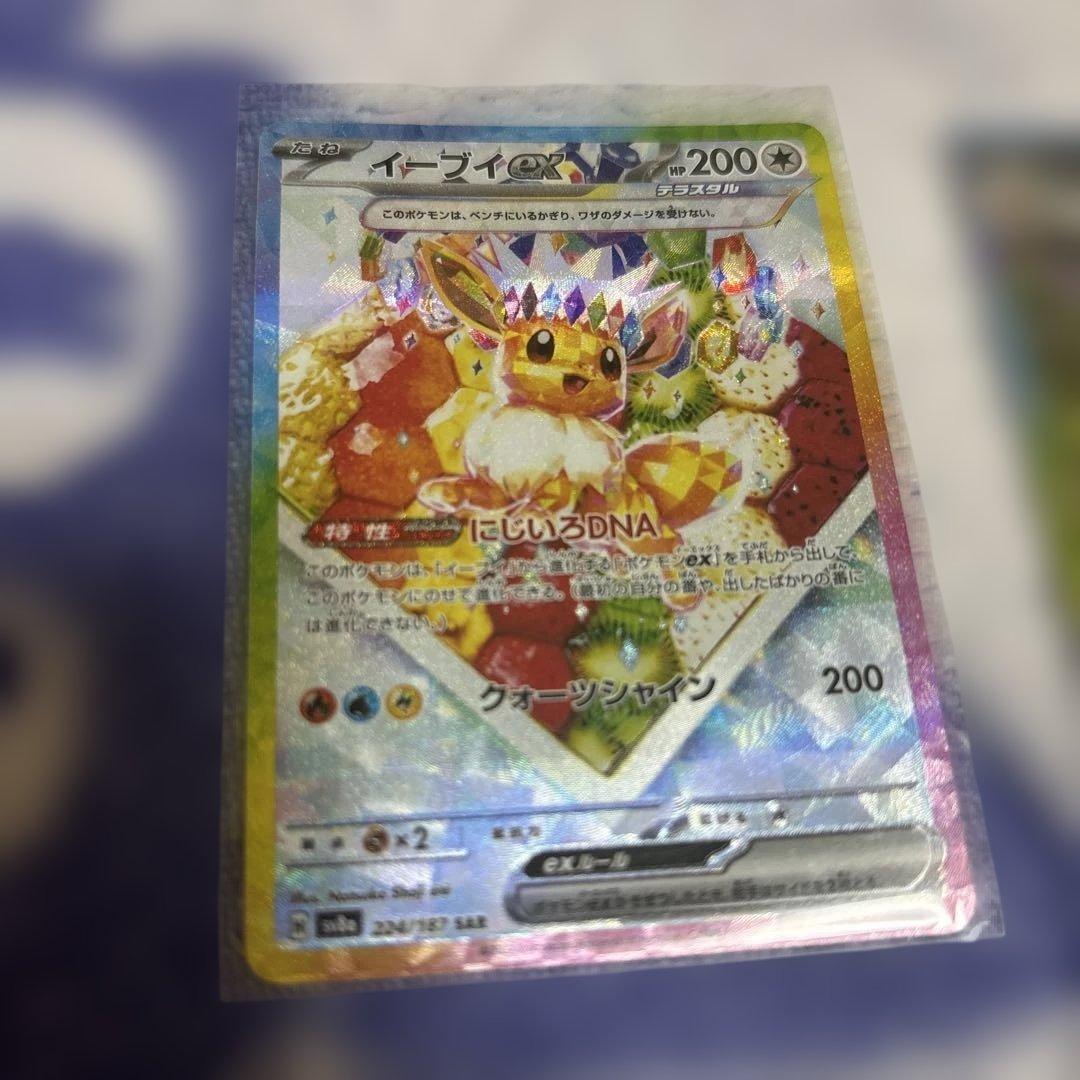 ピ*ィ様 イーブイ リーフィア EX SAR