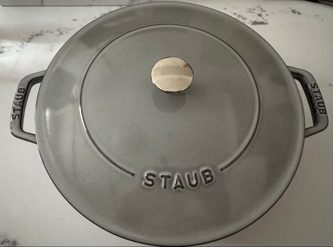 【美品】ストウブ ブレイザーソテーパン26cm【STAUB】