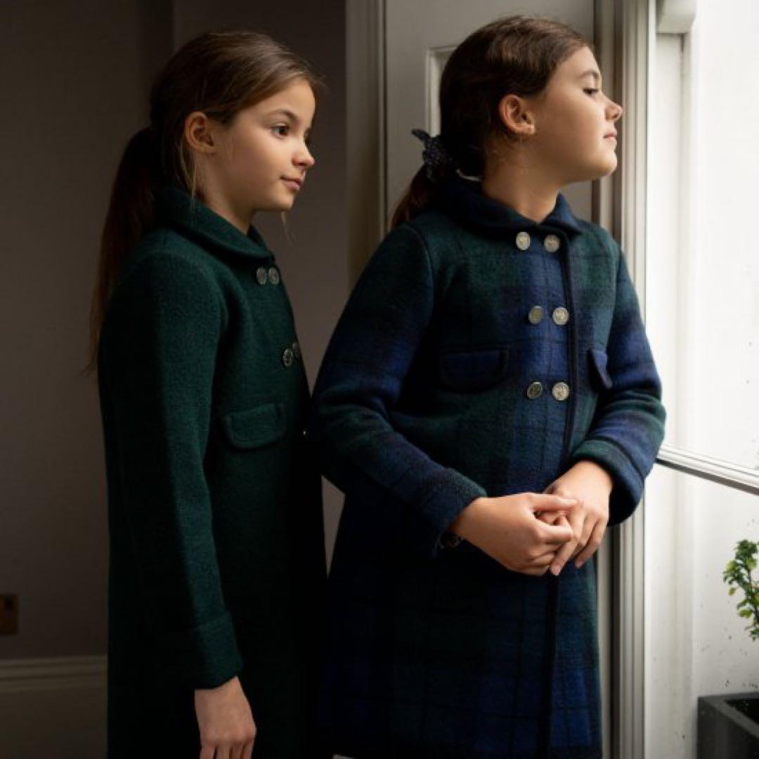 Amaia アマイアキッズ - ウールコート 英国王室 8サイズ グリーン