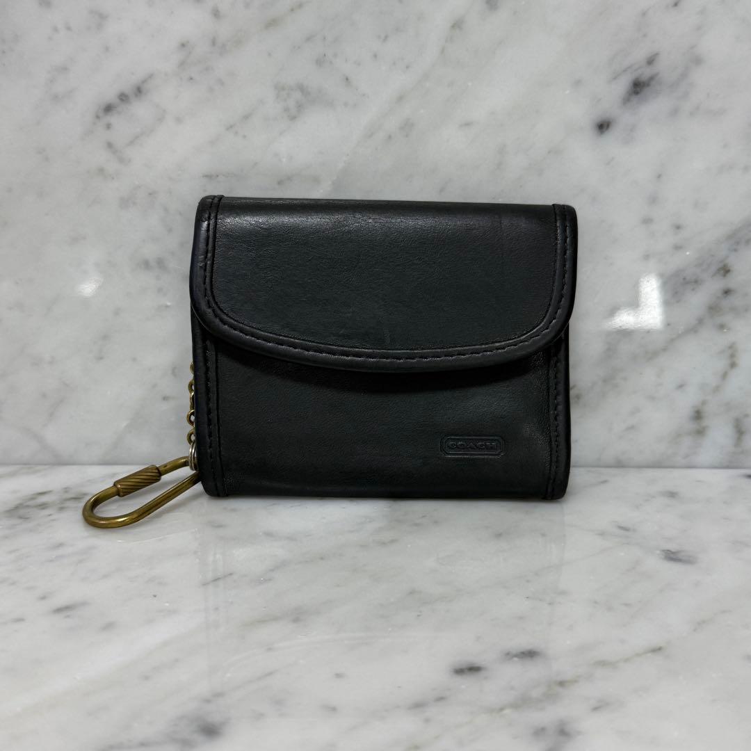 90s OLD COACH オールドコーチ ケース 小銭入れ 本革 レザー