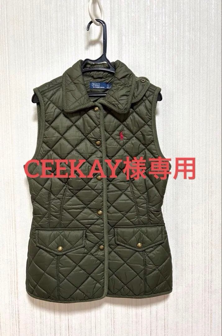 ラルフローレン　キルティング ベスト