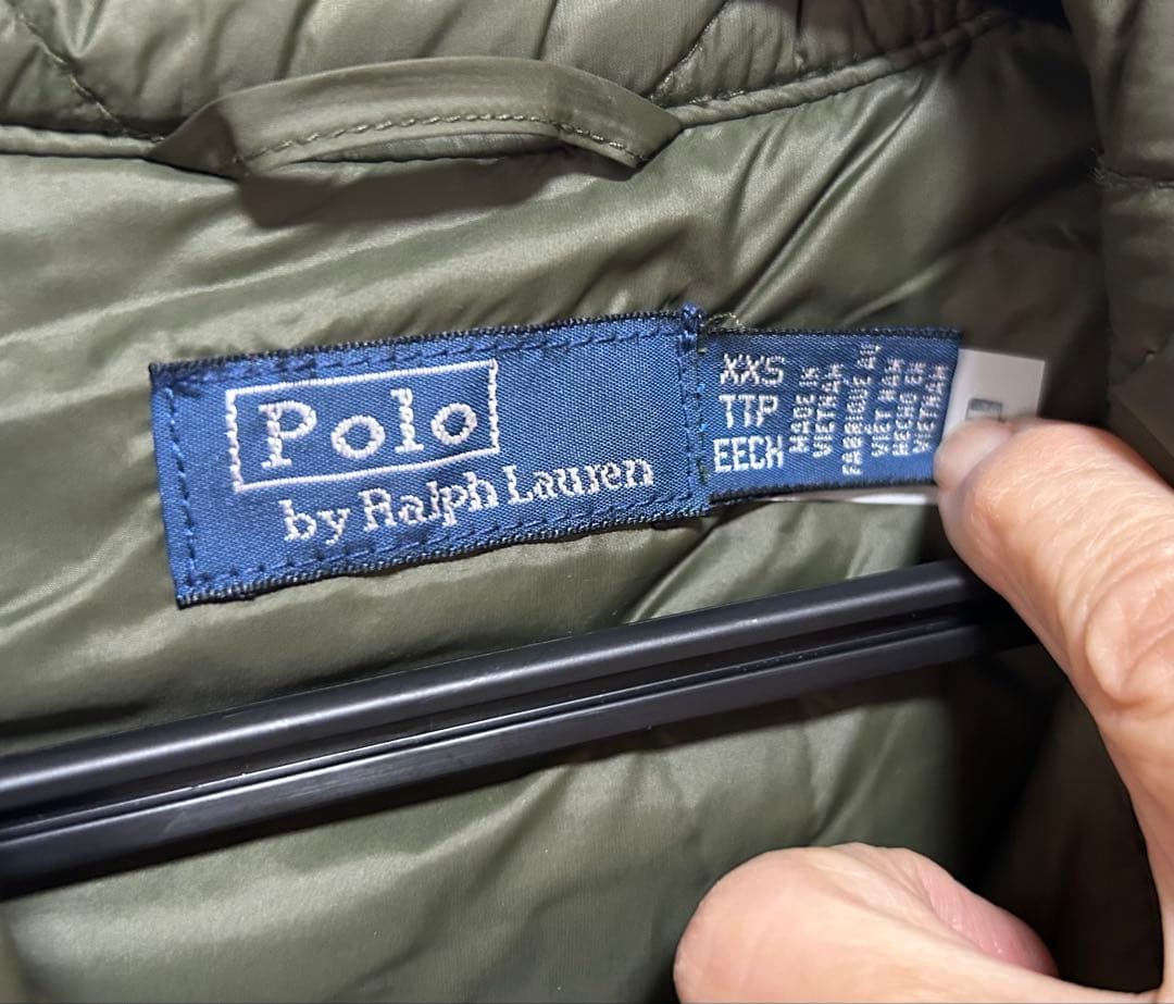 ラルフローレン　キルティング ベスト