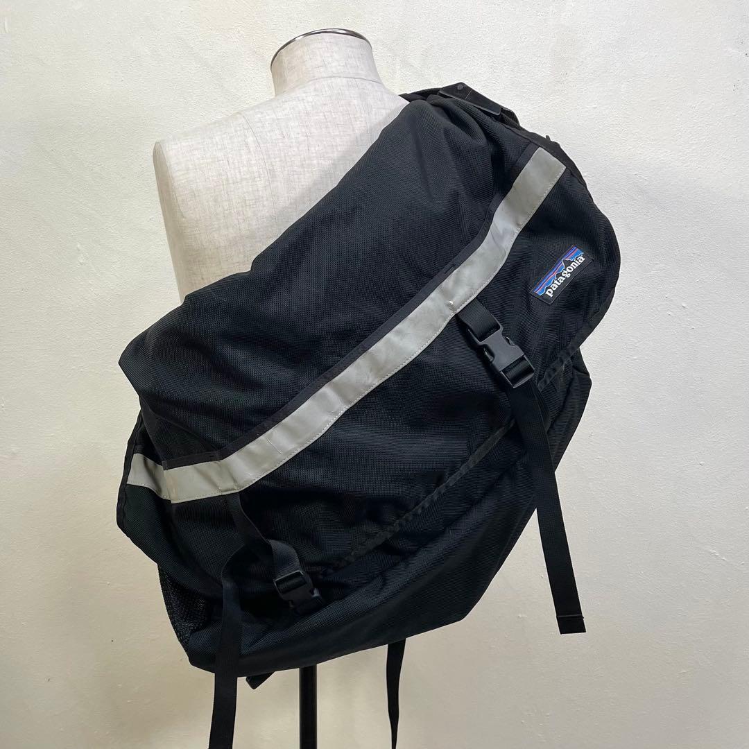 稀少 90s USA製 patagonia クリティカルマスバッグ ブラック
