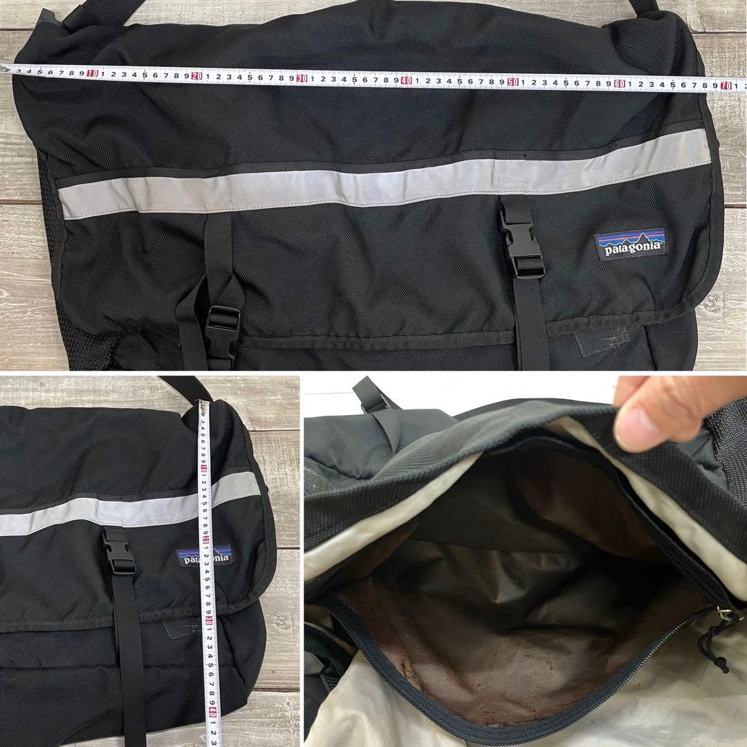 稀少 90s USA製 patagonia クリティカルマスバッグ ブラック