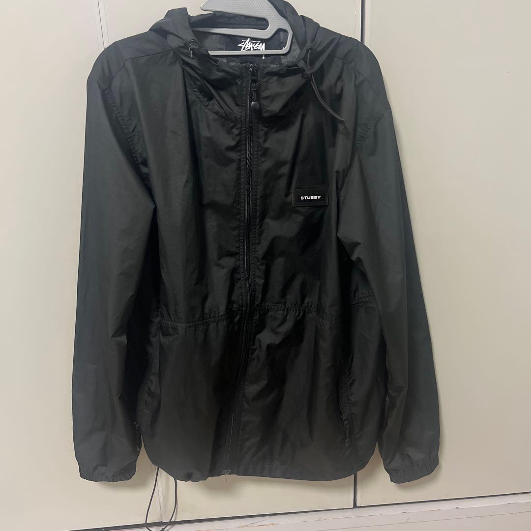 STUSSY ナイロンジャケット ブラック