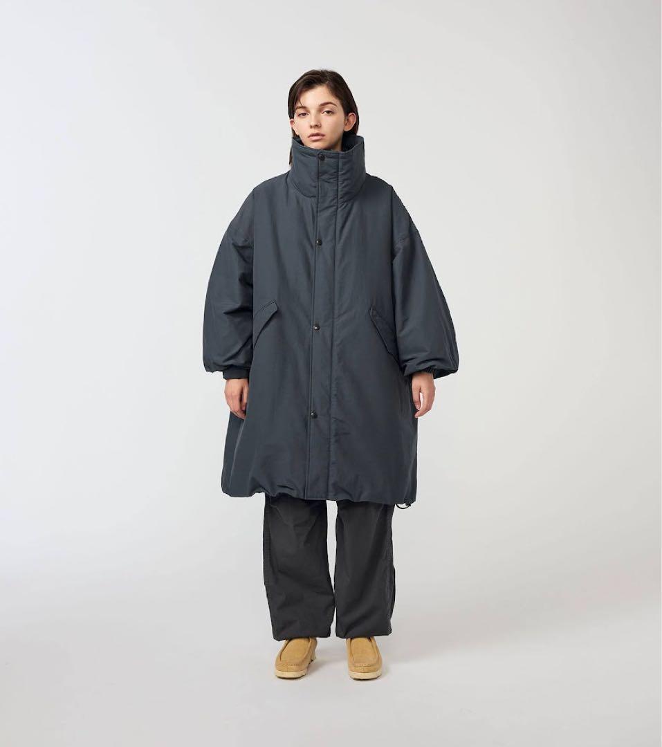 Double Peak Field Down Coat パープルレーベル