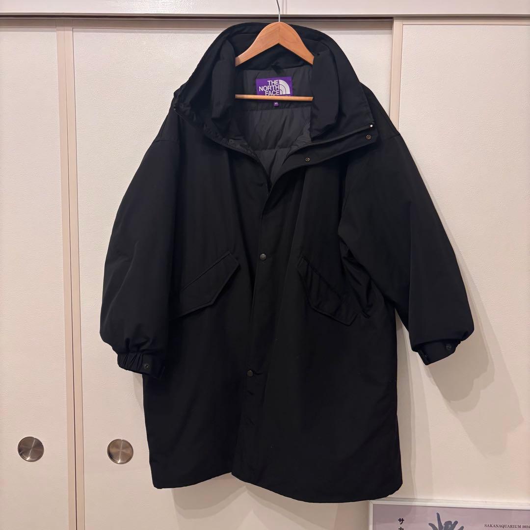 Double Peak Field Down Coat パープルレーベル