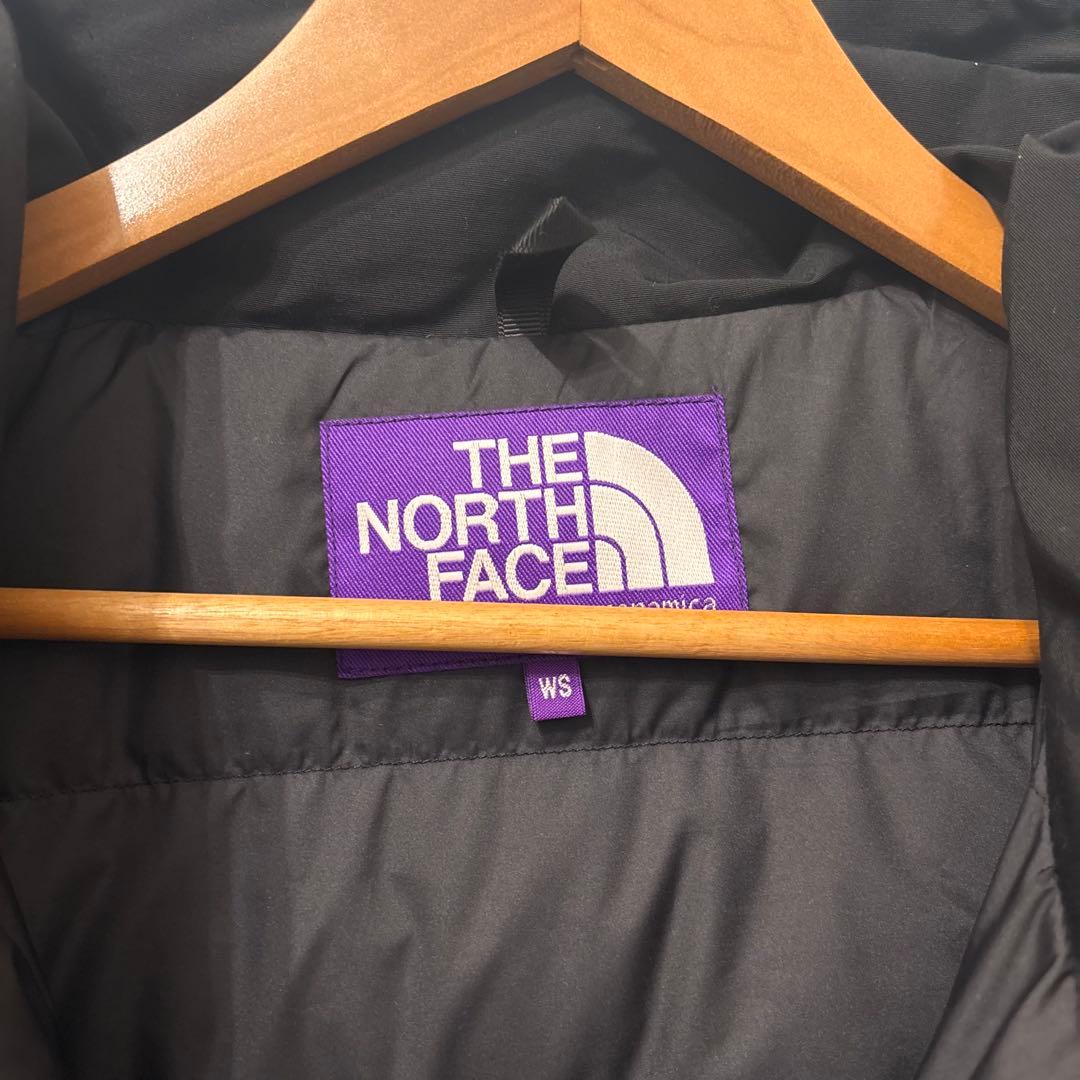 Double Peak Field Down Coat パープルレーベル