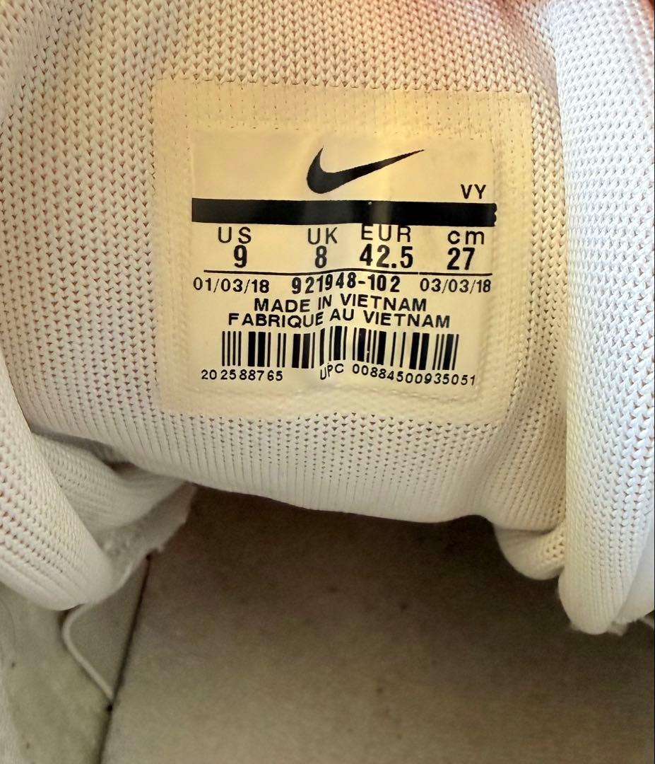 エア モア アップテンポ '96 リナウンドリズム ヴァーシティレッド モアテン