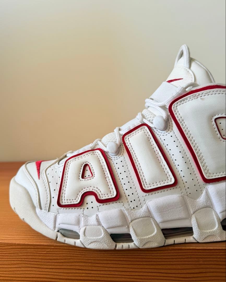 エア モア アップテンポ '96 リナウンドリズム ヴァーシティレッド モアテン