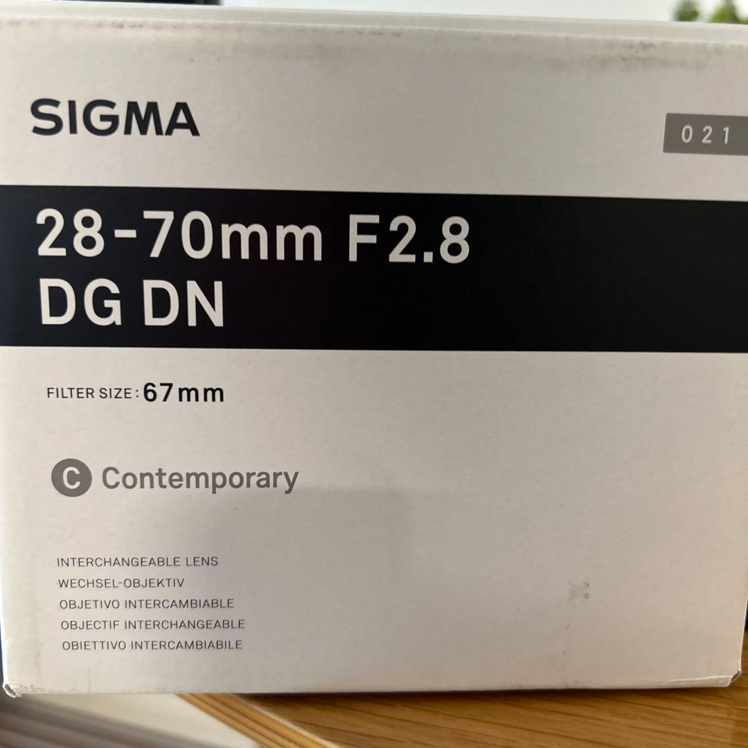 【eマウント】 SIGMA 28-70mm F2.8 DG DN