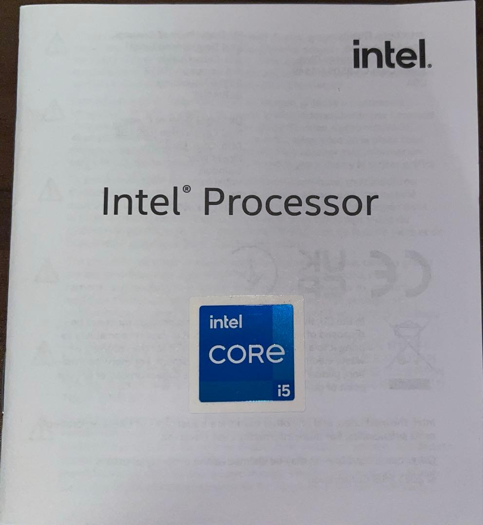 第12世代core i5 12400F※値下げ交渉受け付けます。プロフ説明欄必読