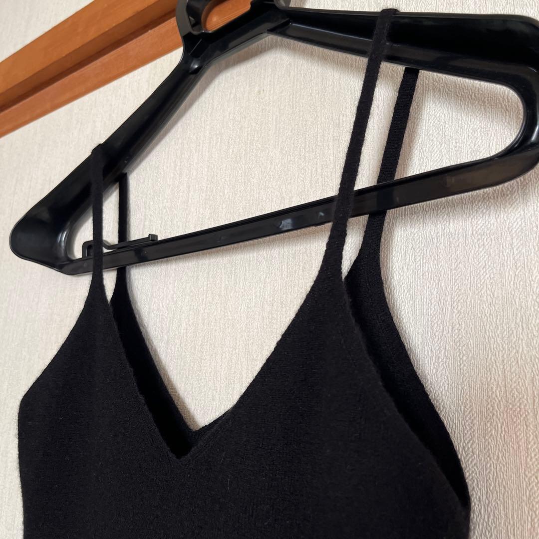 【美品】クロムハーツ　ニット素材キャミソール　袋付き