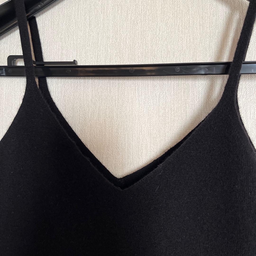 【美品】クロムハーツ　ニット素材キャミソール　袋付き