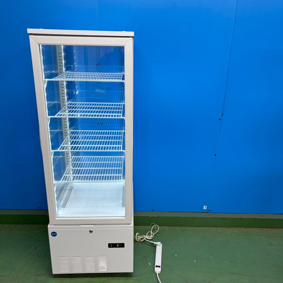 698 冷蔵ショーケース　4面ガラス　215L 業務用　動作保証付き　右開き