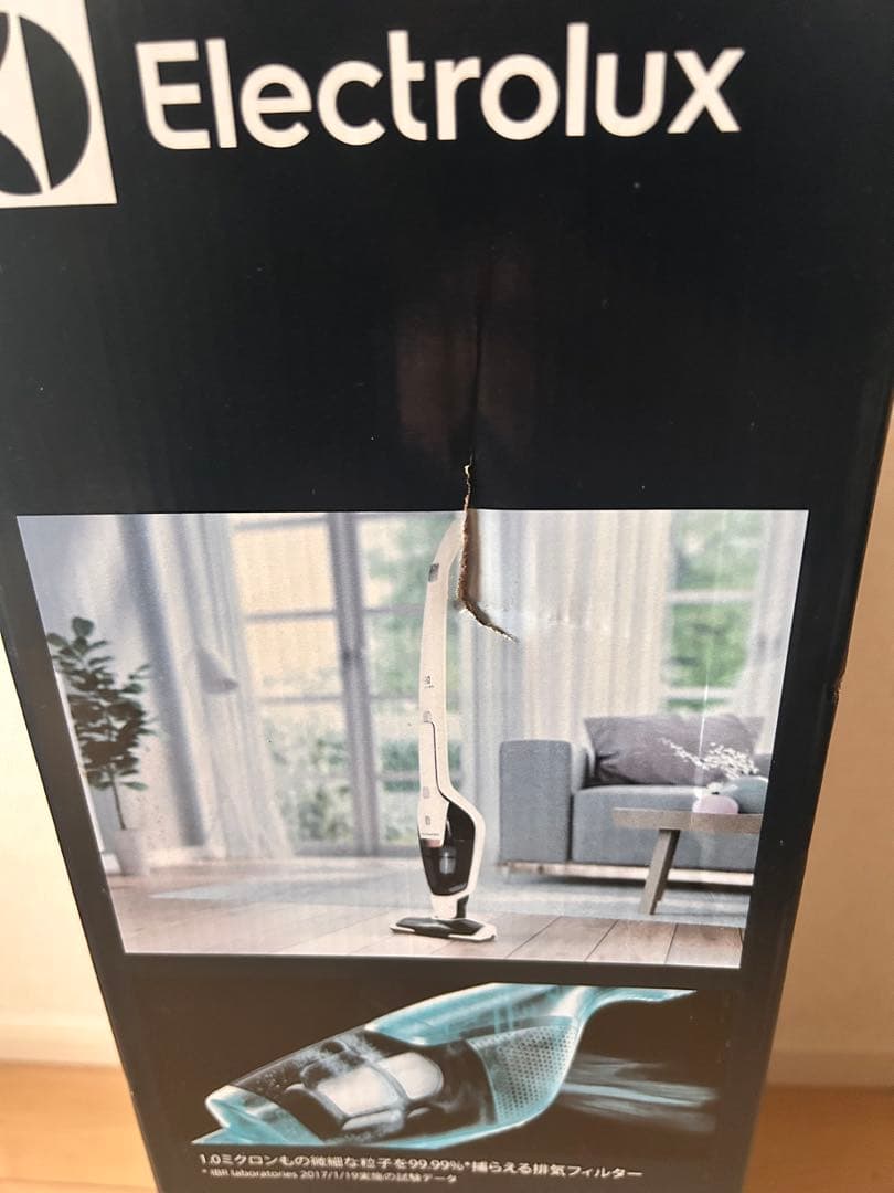 【未使用】Electrolux エルゴラピード リチウム ZB3513SW