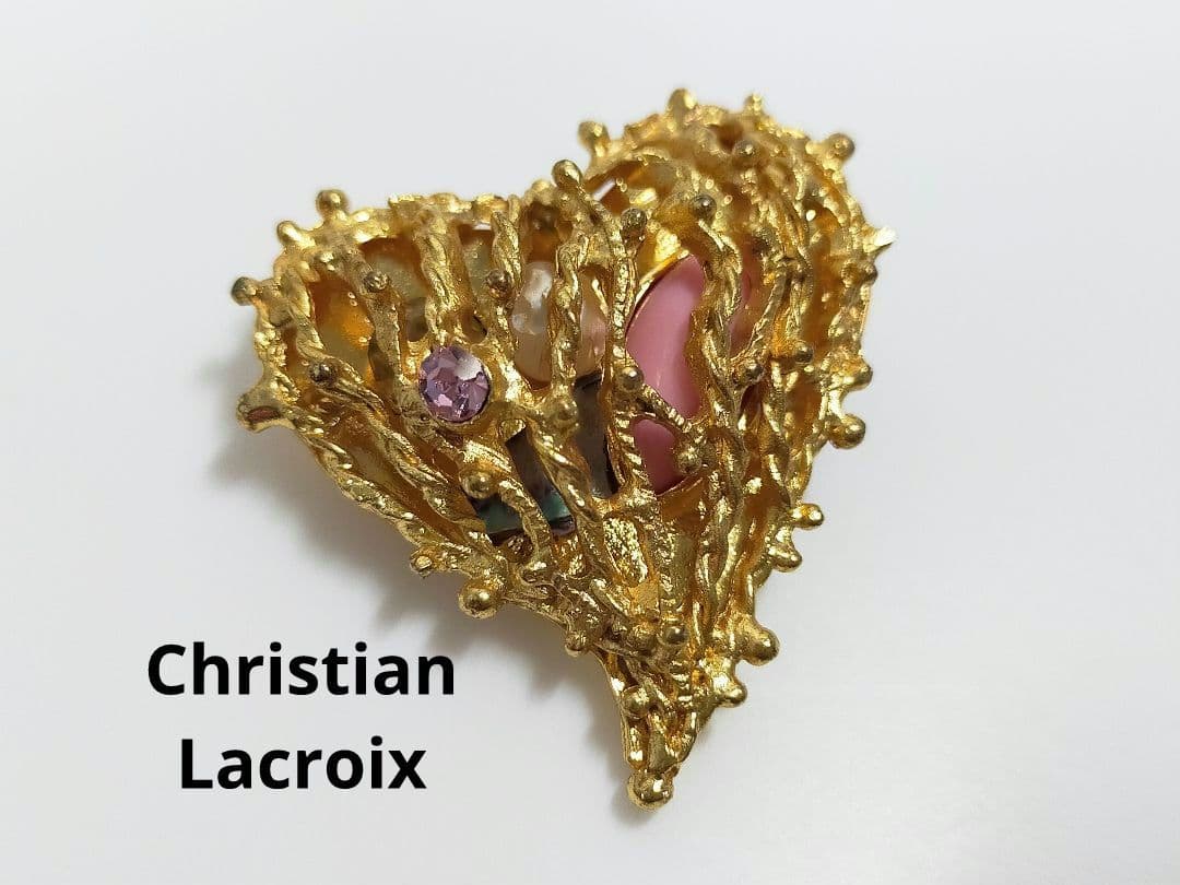クリスチャン・ラクロワ Christian Lacroix ヴィンテージブローチ