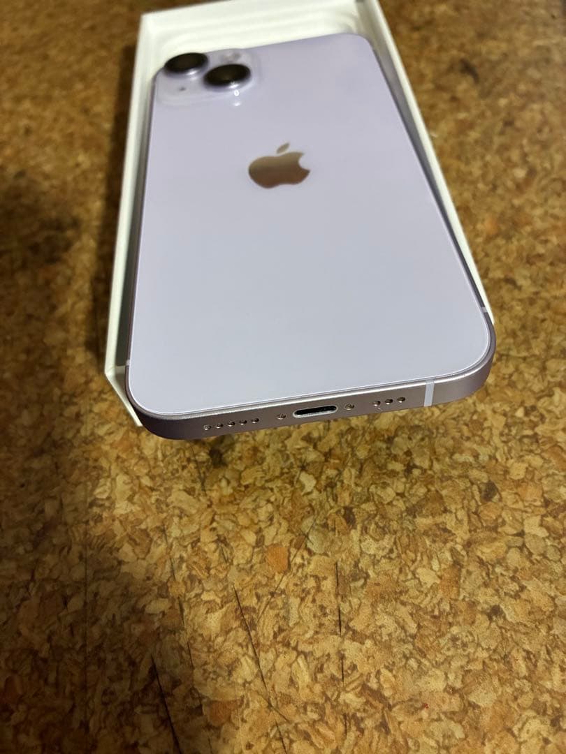 Apple iPhone 14 パープル 本体 箱付き 美品