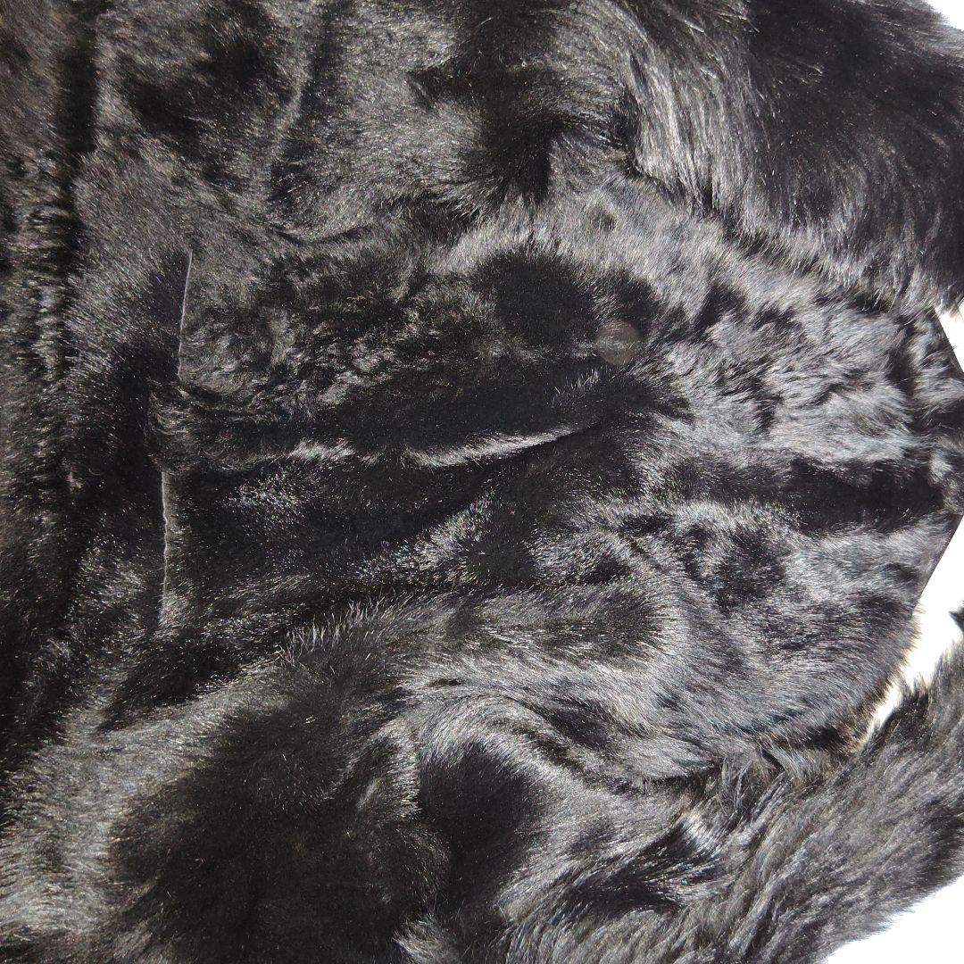 1/2まで　わたがしたわし コムサ　デ　モード　総裏毛皮　ライダース