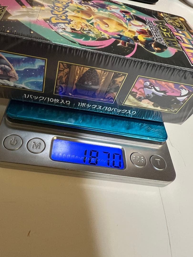 d*7様 ポケカ MEGAドリームex BOX シュリンク付 186.8〜187