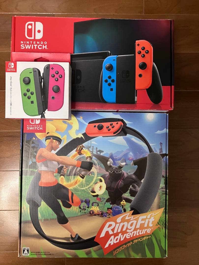 Nintendo Switch 本体 Joy-Con４個付き