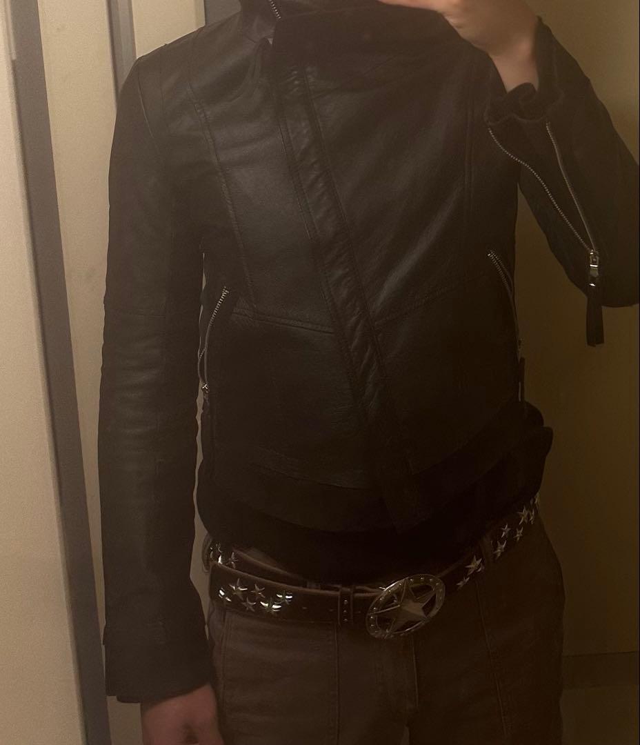 ブラックレザージャケット archive