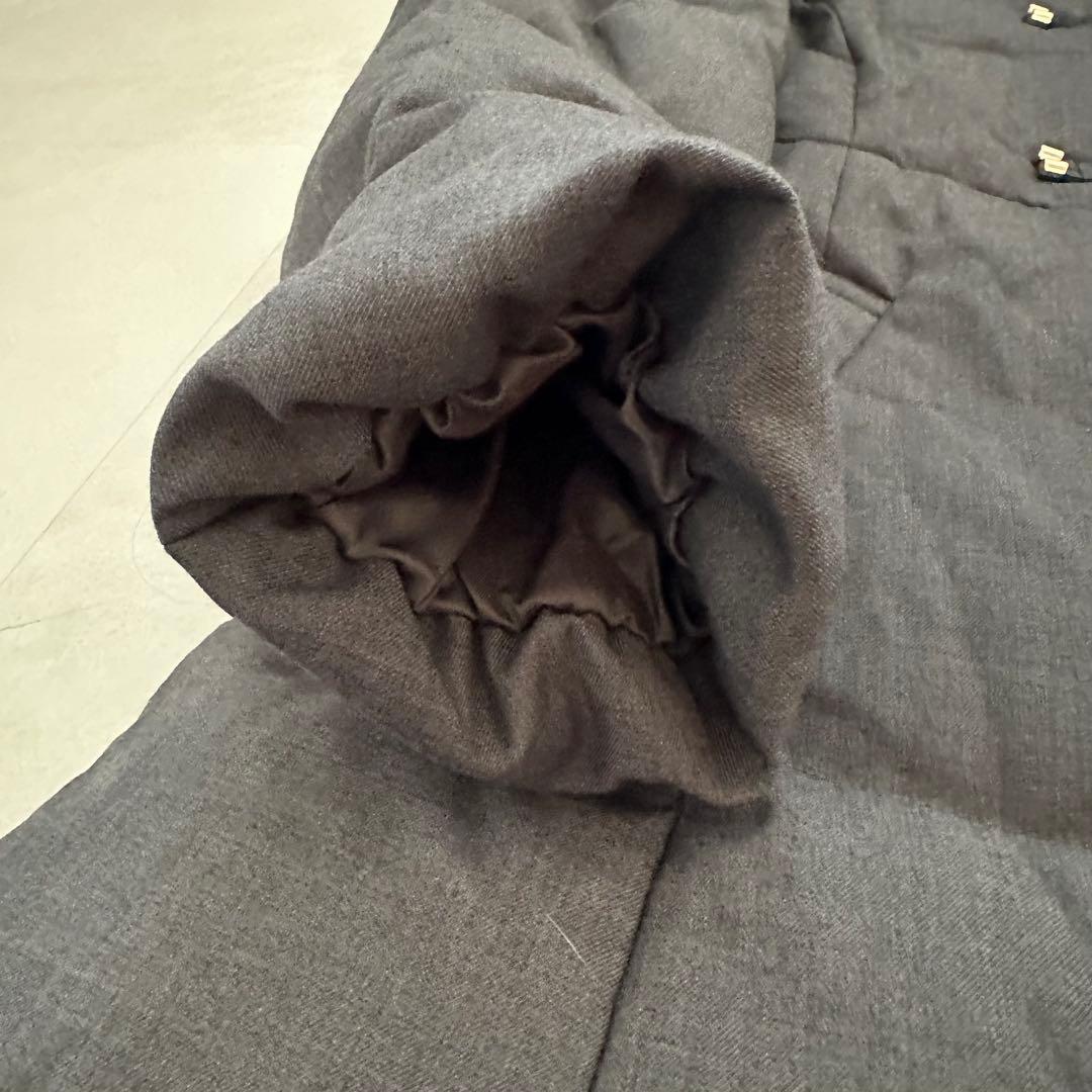 新品❁﻿ジルバイジルスチュアート フォックスファー付ロングダウンコート グレーS