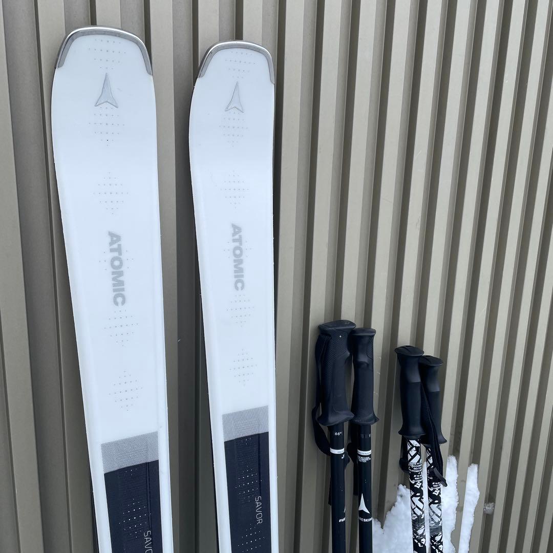1回1時間使用　ATOMIC 149 145 150 スキー板
