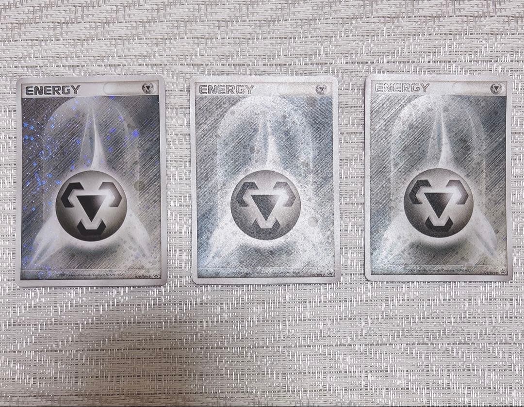 【美品】ポケモンカード 鋼エネルギー ブリザード プロモ 3枚セット ポケカ 1
