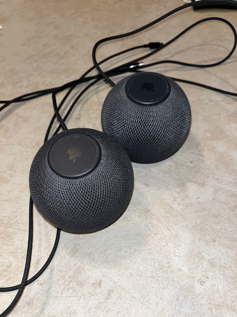 Apple Pod mini ブラック 2個セット