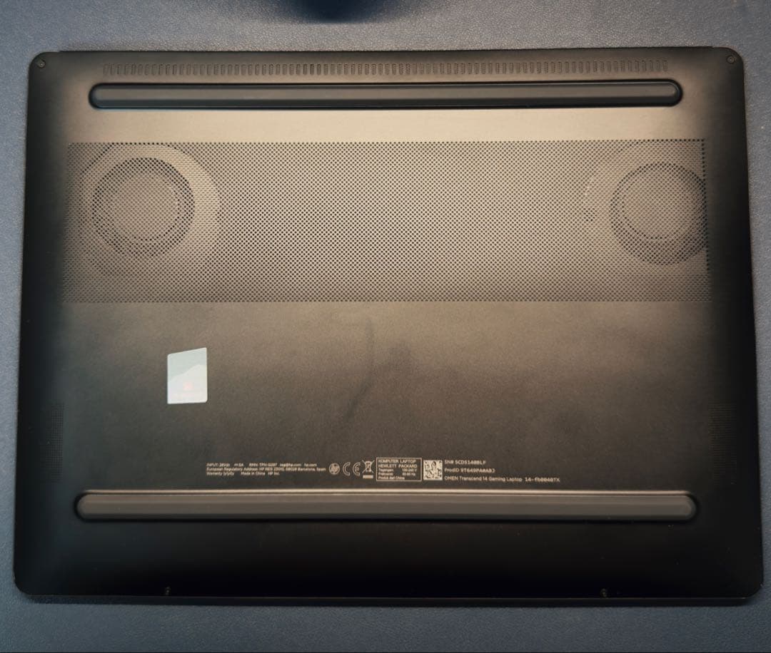 Windowsノート本体 OMEN Transcend14 RTX4060 Ultra7 16GB 1TB
