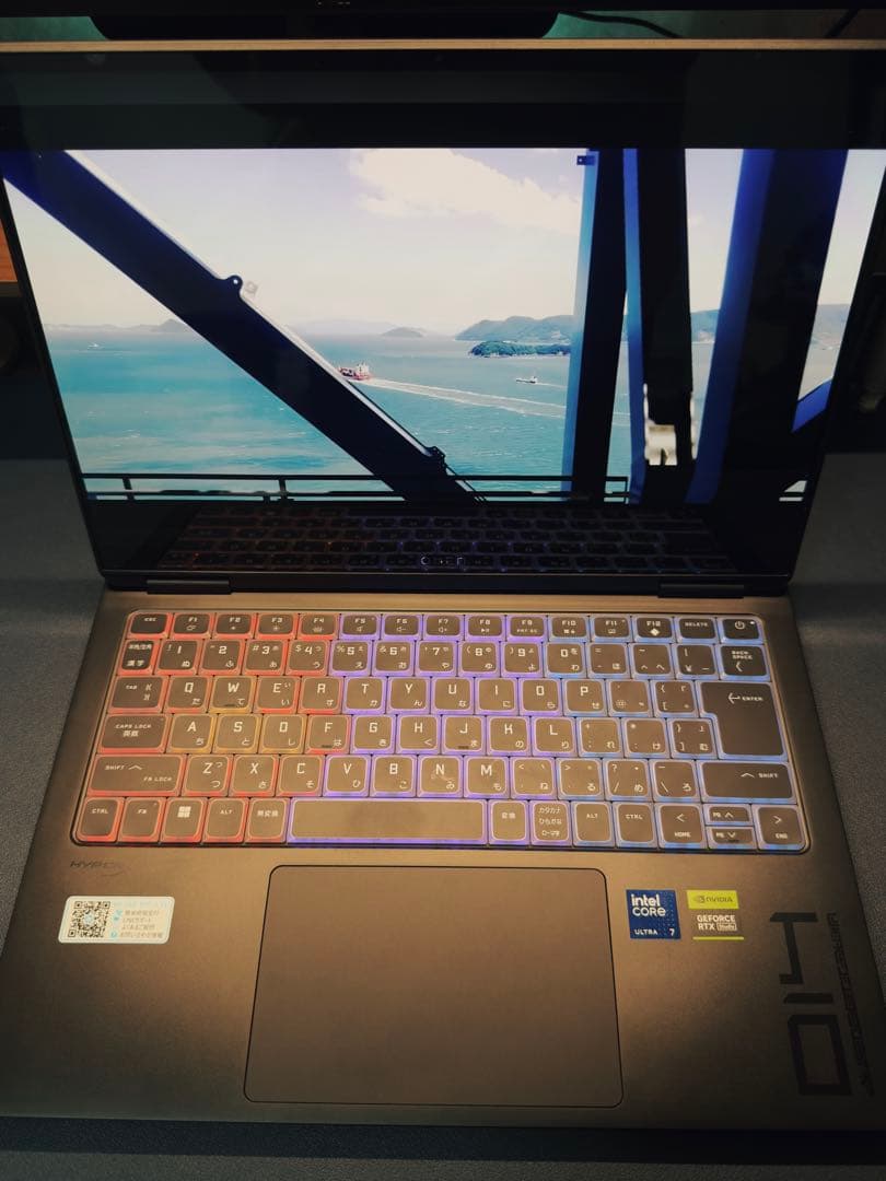 Windowsノート本体 OMEN Transcend14 RTX4060 Ultra7 16GB 1TB