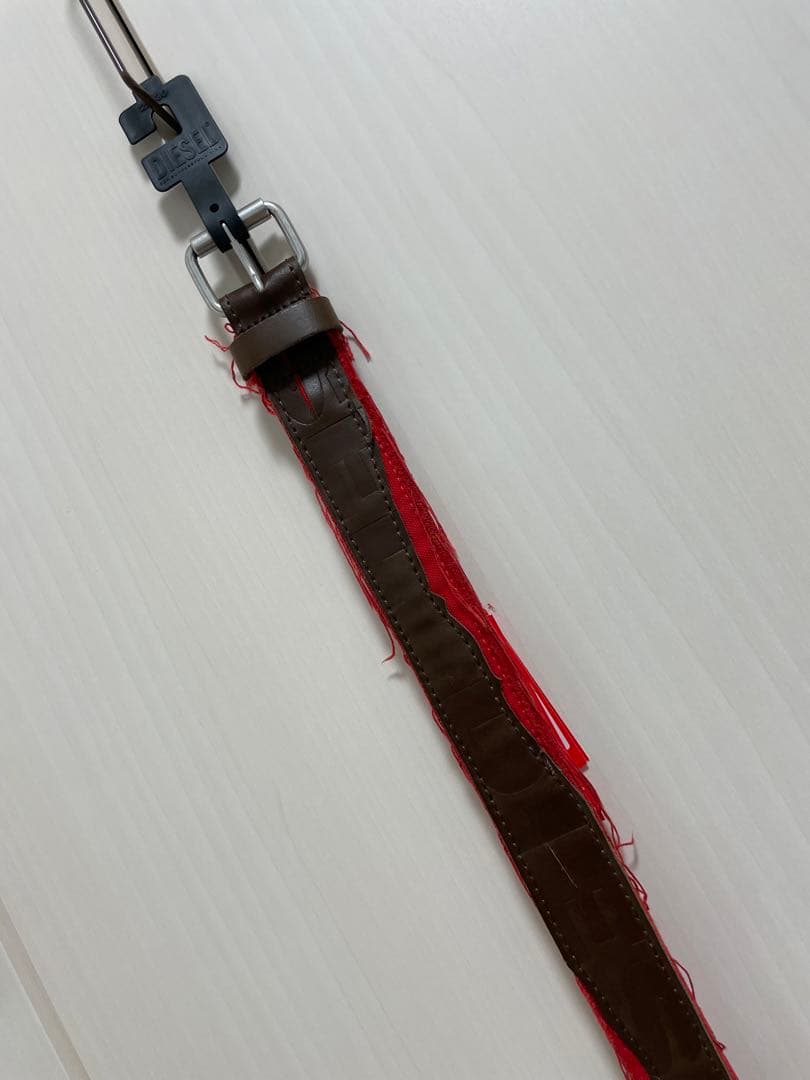 ☆期間限定値下げ☆DIESEL☆新品未使用☆95size☆本革ベルト☆