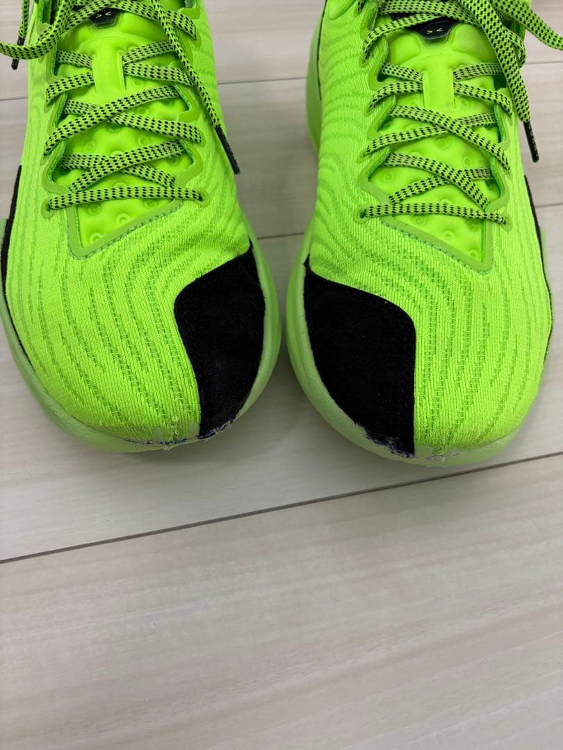 Curry バスケットボールシューズ 蛍光グリーン
