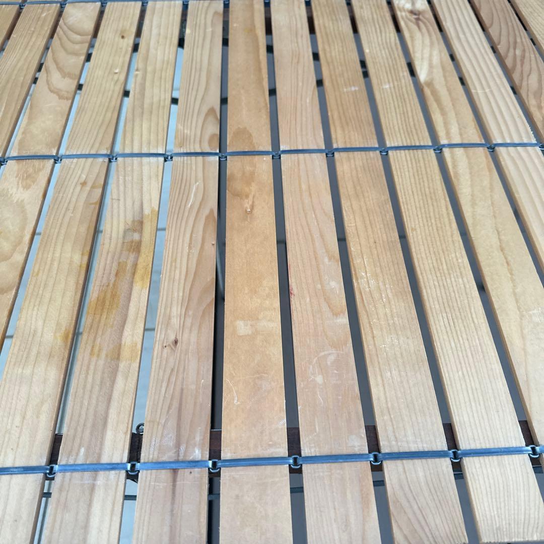 Lallemand ラレマンド ウッドロールトップテーブル ビンテージ 廃盤品